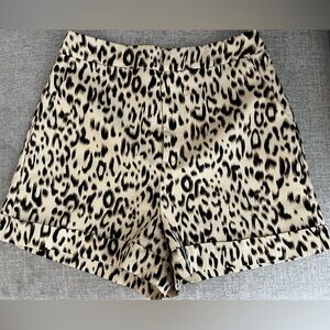 Endless Rose Leopard Print Shorts